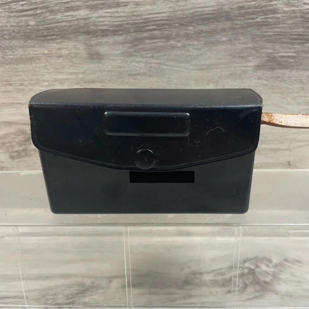 Vintage Kodak Germany Camera Case Black Leather #87189